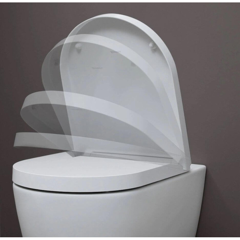 Miska WC Rimless Me By Starck 37x57x44 Z Deską Wolnoopadającą 45290900A1 Duravit Miska WC Rimless Me By Starck 37x57x44 Z Deską Wolnoopadającą 45290900A1 Duravit