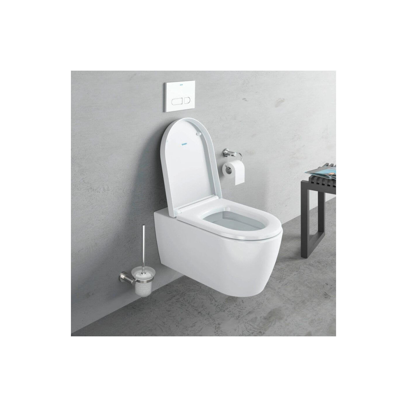 Miska WC Rimless Me By Starck 37x57x44 Z Deską Wolnoopadającą 45290900A1 Duravit Miska WC Rimless Me By Starck 37x57x44 Z Deską Wolnoopadającą 45290900A1 Duravit