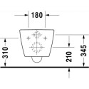 Miska WC Rimless Me By Starck 37x57x44 Z Deską Wolnoopadającą 45290900A1 Duravit Miska WC Rimless Me By Starck 37x57x44 Z Deską Wolnoopadającą 45290900A1 Duravit