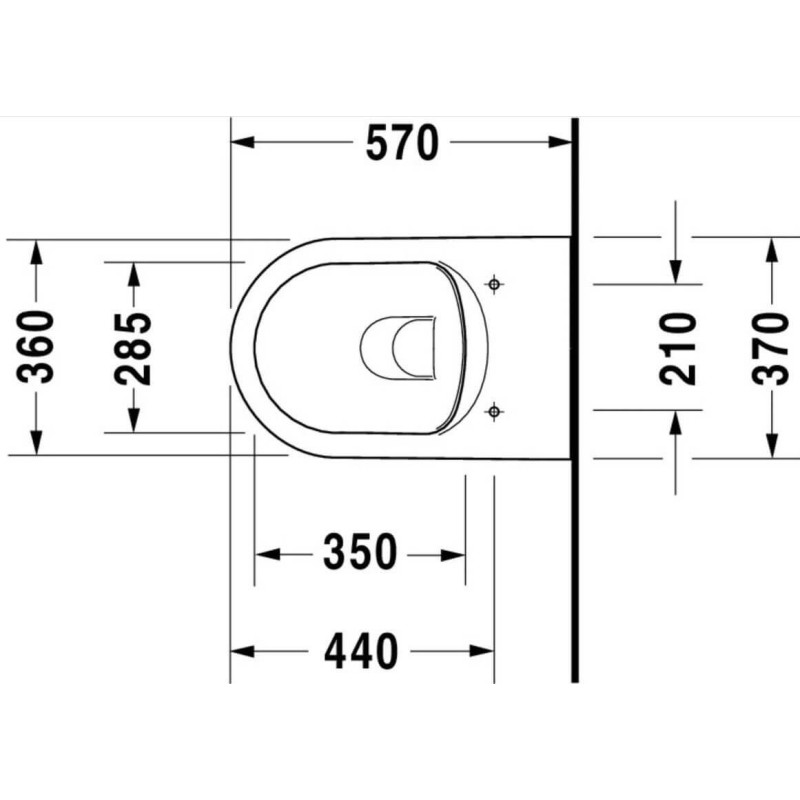 Miska WC Rimless Me By Starck 37x57x44 Z Deską Wolnoopadającą 45290900A1 Duravit Miska WC Rimless Me By Starck 37x57x44 Z Deską Wolnoopadającą 45290900A1 Duravit
