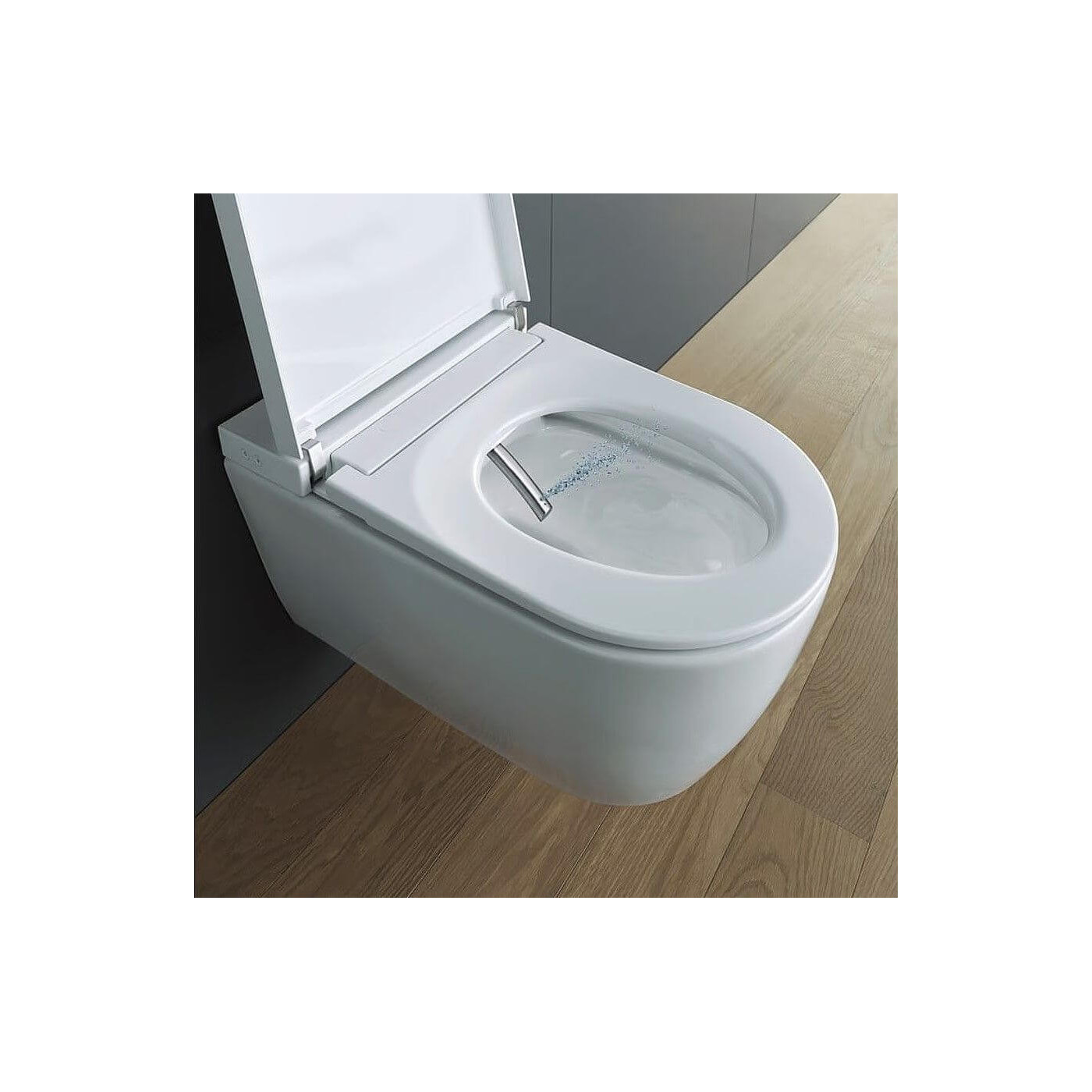 Miska WC Rimless Starck F Lite Z Deską Myjącą 57,5x37,8 650001012004310 Duravit Miska WC Rimless Starck F Lite Z Deską Myjącą 57,5x37,8 650001012004310 Duravit