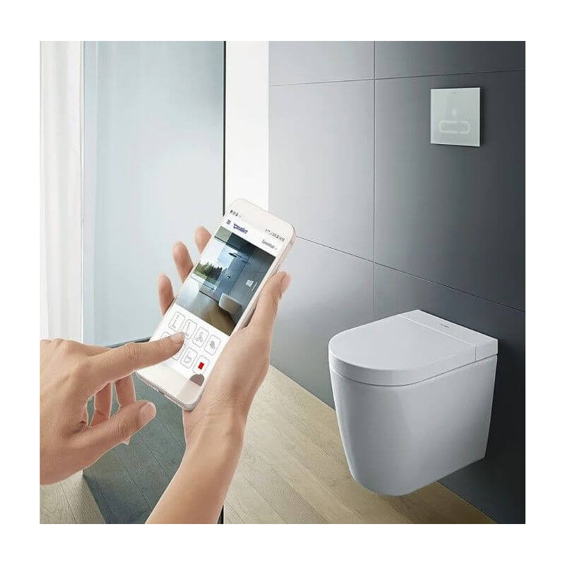 Miska WC Rimless Starck F Lite Z Deską Myjącą 57,5x37,8 650001012004310 Duravit Miska WC Rimless Starck F Lite Z Deską Myjącą 57,5x37,8 650001012004310 Duravit
