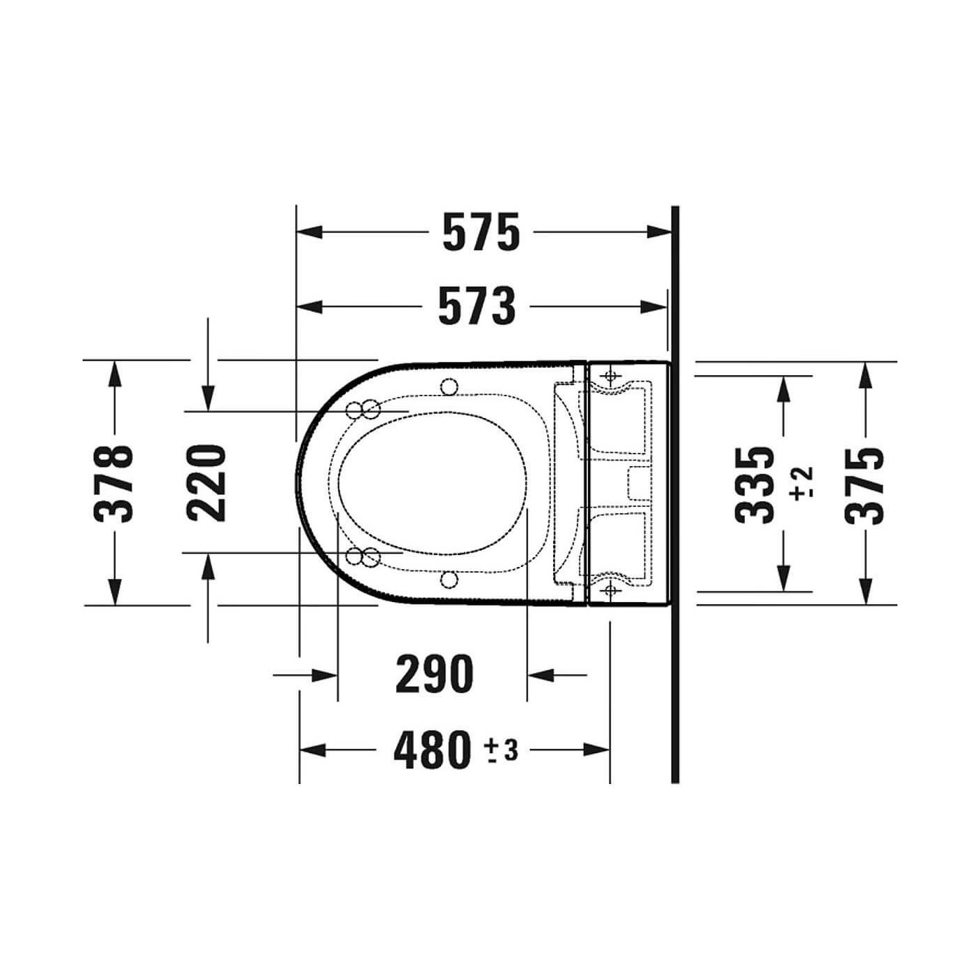 Miska WC Rimless Starck F Lite Z Deską Myjącą 57,5x37,8 650001012004310 Duravit Miska WC Rimless Starck F Lite Z Deską Myjącą 57,5x37,8 650001012004310 Duravit