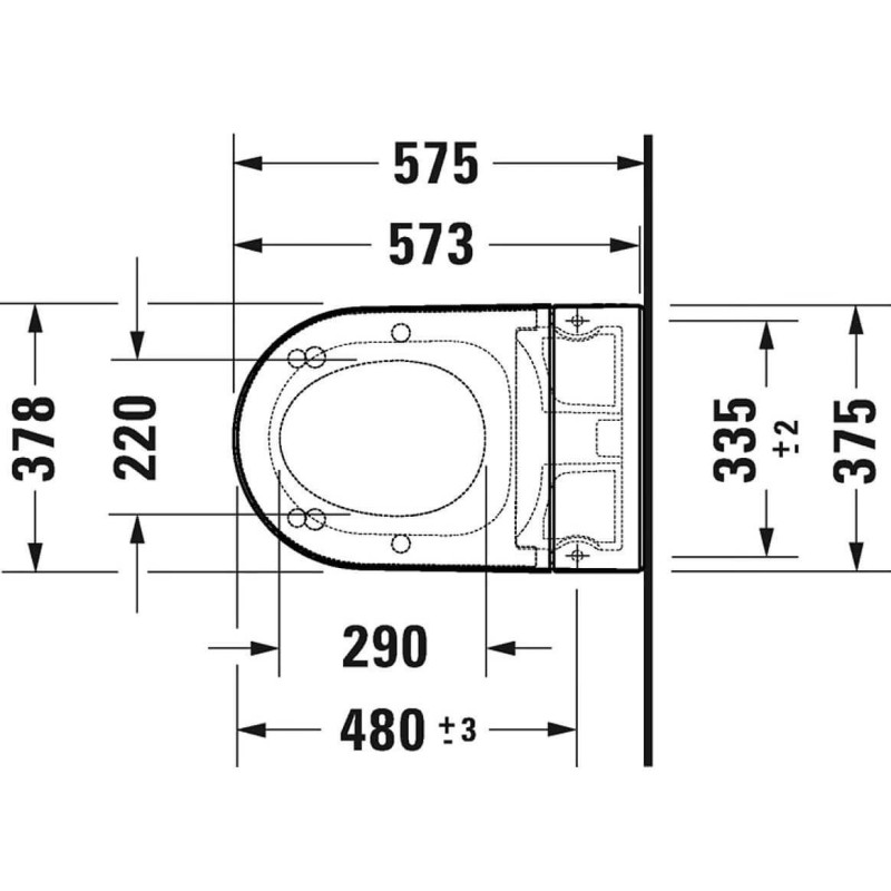 Miska WC Rimless Starck F Lite Z Deską Myjącą 57,5x37,8 650001012004310 Duravit Miska WC Rimless Starck F Lite Z Deską Myjącą 57,5x37,8 650001012004310 Duravit