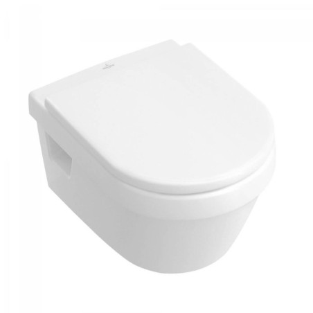 Miska WC Wisząca Architectura Z Powłoką CeramicPlus 37x53 Alpin Weiss 5684R0R1 Villeroy&Boch