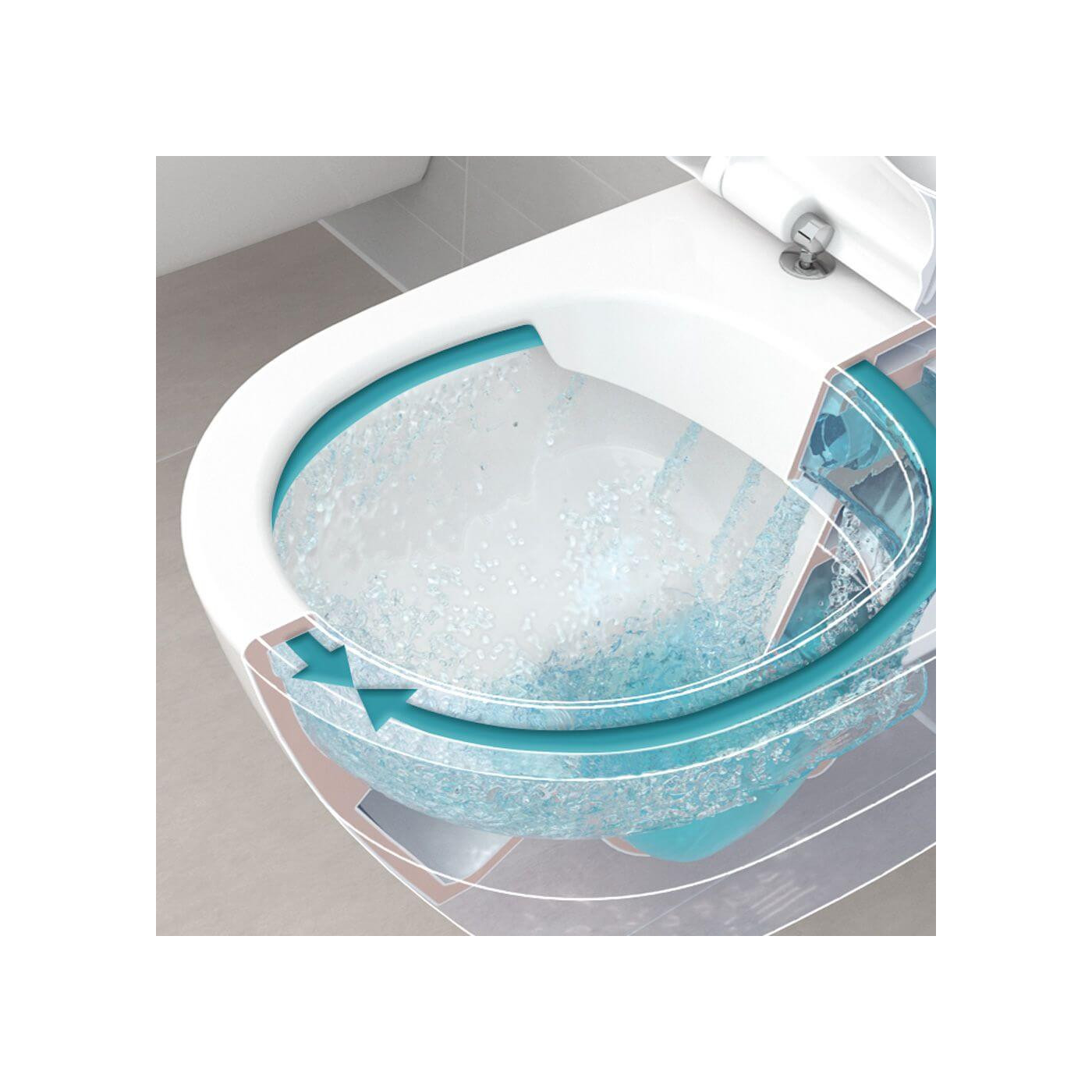 Miska WC Wisząca Architectura Z Powłoką CeramicPlus 37x53 Alpin Weiss 5684R0R1 Villeroy&Boch Miska WC Wisząca Architectura Z Powłoką CeramicPlus 37x53 Alpin Weiss 5684R0R1 Villeroy&Boch