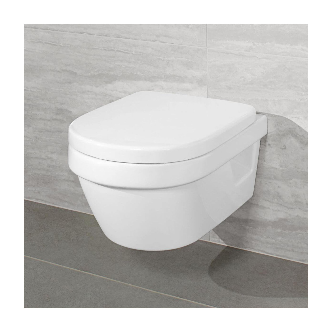 Miska WC Wisząca Architectura Z Powłoką CeramicPlus 37x53 Alpin Weiss 5684R0R1 Villeroy&Boch Miska WC Wisząca Architectura Z Powłoką CeramicPlus 37x53 Alpin Weiss 5684R0R1 Villeroy&Boch