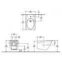 Bidet Podwieszany Shift C65401 Palazzani Bidet Podwieszany Shift C65401 Palazzani