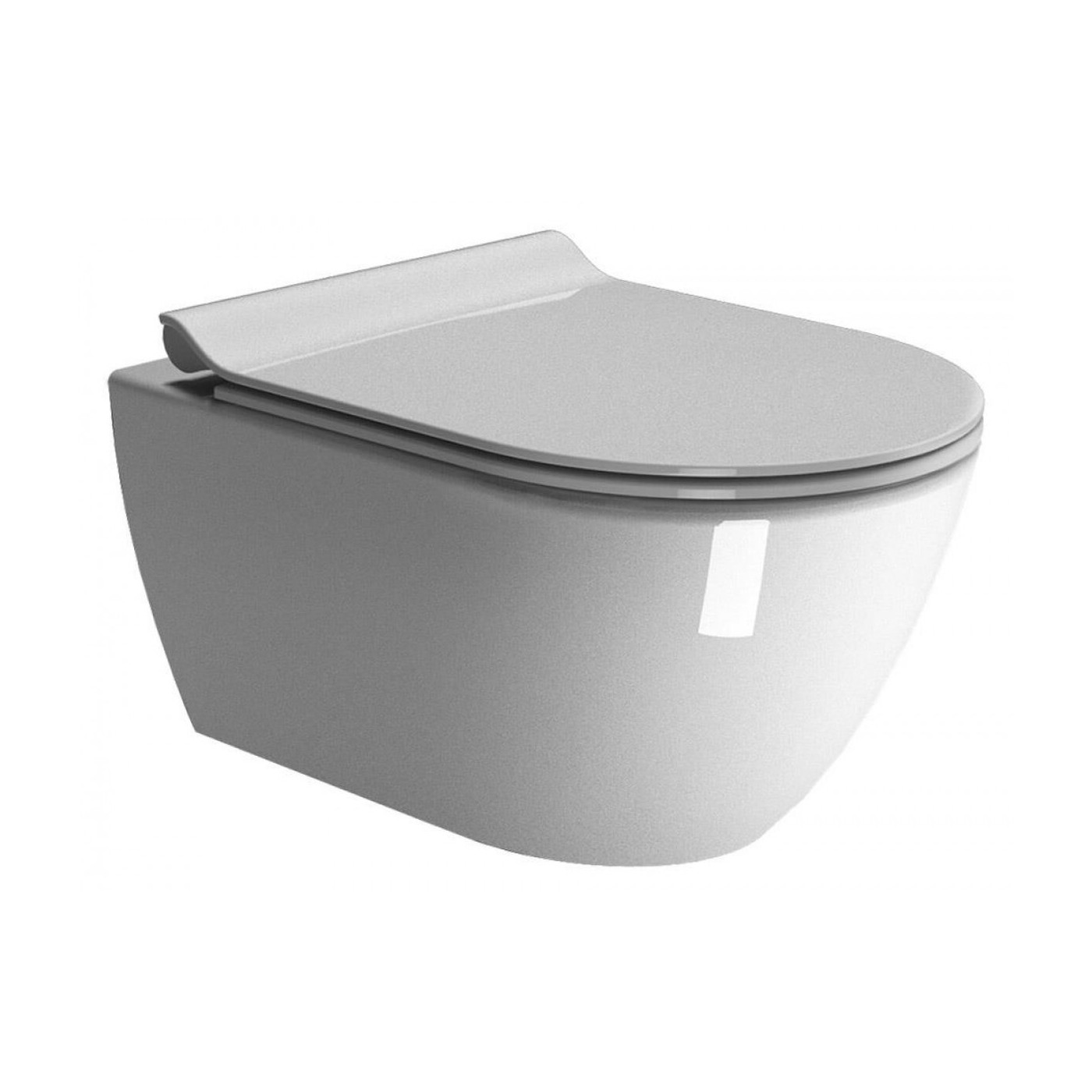 Miska Wisząca PURA 55 Z Deską Wolnoopadającą Cienka + Zestaw Montażowy 881511+MS86CSN11+FISR GSI Miska Wisząca PURA 55 Z Deską Wolnoopadającą Cienka + Zestaw Montażowy 881511+MS86CSN11+FISR GSI