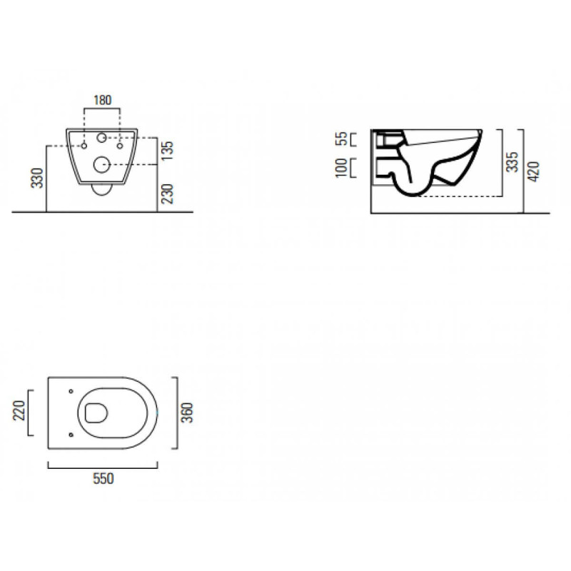 Miska Wisząca PURA 55 Z Deską Wolnoopadającą Cienka + Zestaw Montażowy 881511+MS86CSN11+FISR GSI Miska Wisząca PURA 55 Z Deską Wolnoopadającą Cienka + Zestaw Montażowy 881511+MS86CSN11+FISR GSI