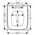 Deska Wolnoopadająca Slim Gap S-RO102 Masma Deska Wolnoopadająca Slim Gap S-RO102 Masma