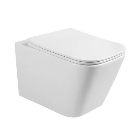 Muszla Wisząca Bit 51x34,5 cm + Deska L-014 Wana