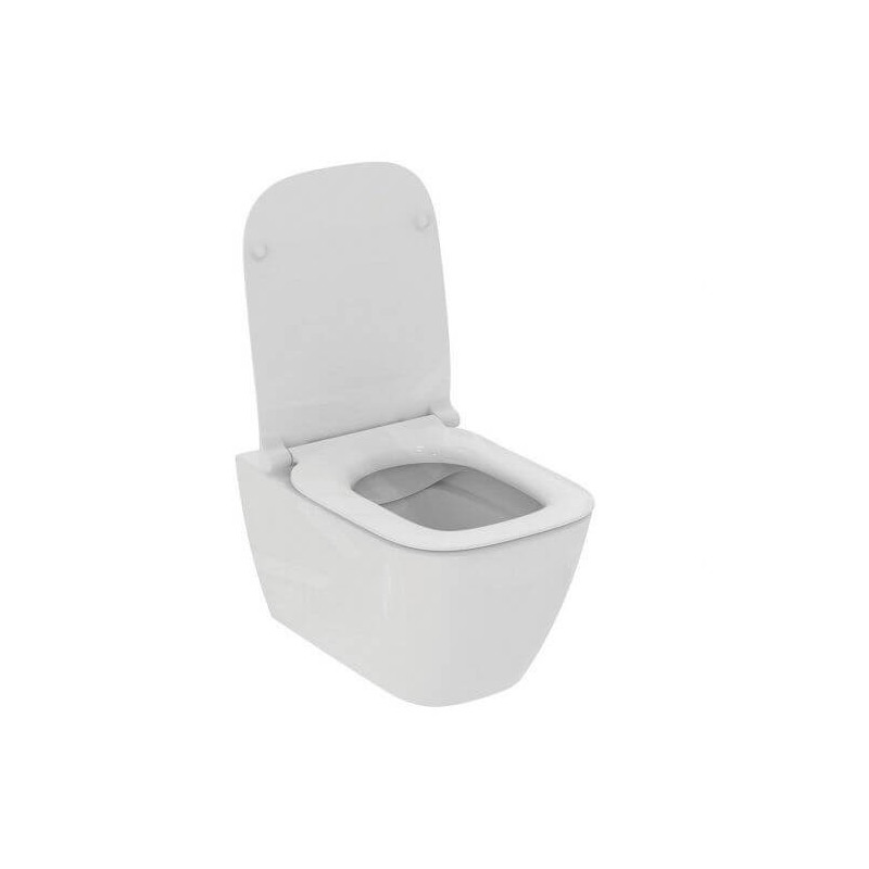 Miska Wisząca Rimless I.Life Z Deską Wolnoopadającą Slim T461401+T500301 Ideal Standard Miska Wisząca Rimless I.Life Z Deską Wolnoopadającą Slim T461401+T500301 Ideal Standard