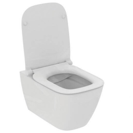 Miska Wisząca Rimless I.Life Z Deską Wolnoopadającą Slim T461401+T500301 Ideal Standard