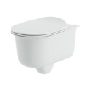 Zestaw WC Chic Biały Połysk CHV00101.00 + CHA00101.71 Artceram Zestaw WC Chic Biały Połysk CHV00101.00 + CHA00101.71 Artceram