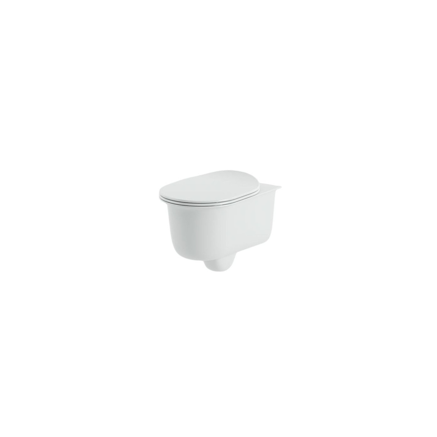 Zestaw WC Chic Biały Połysk CHV00101.00 + CHA00101.71 Artceram Zestaw WC Chic Biały Połysk CHV00101.00 + CHA00101.71 Artceram