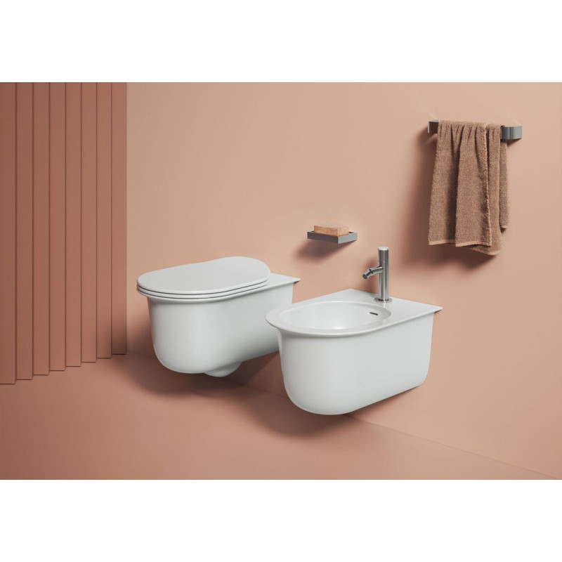 Zestaw WC Chic Biały Połysk CHV00101.00 + CHA00101.71 Artceram Zestaw WC Chic Biały Połysk CHV00101.00 + CHA00101.71 Artceram