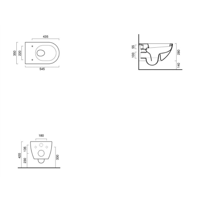 Zestaw Sfera Newflush Eco 1VSF54R00+5KFST00+5ZECOFN00 Catalano Zestaw Sfera Newflush Eco 1VSF54R00+5KFST00+5ZECOFN00 Catalano