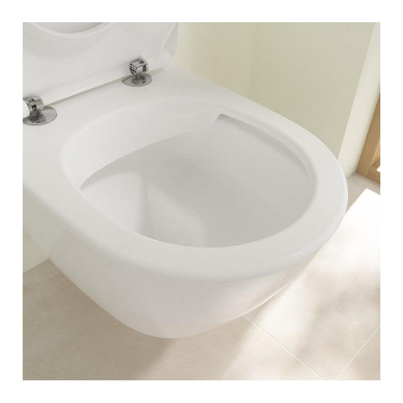 Miska WC Subway 2.0 Z Deską Wolnoopadającą CeramicPlus 5614R0R1+ 8M42S101 Villeroy&Boch Miska WC Subway 2.0 Z Deską Wolnoopadającą CeramicPlus 5614R0R1+ 8M42S101 Villeroy&Boch