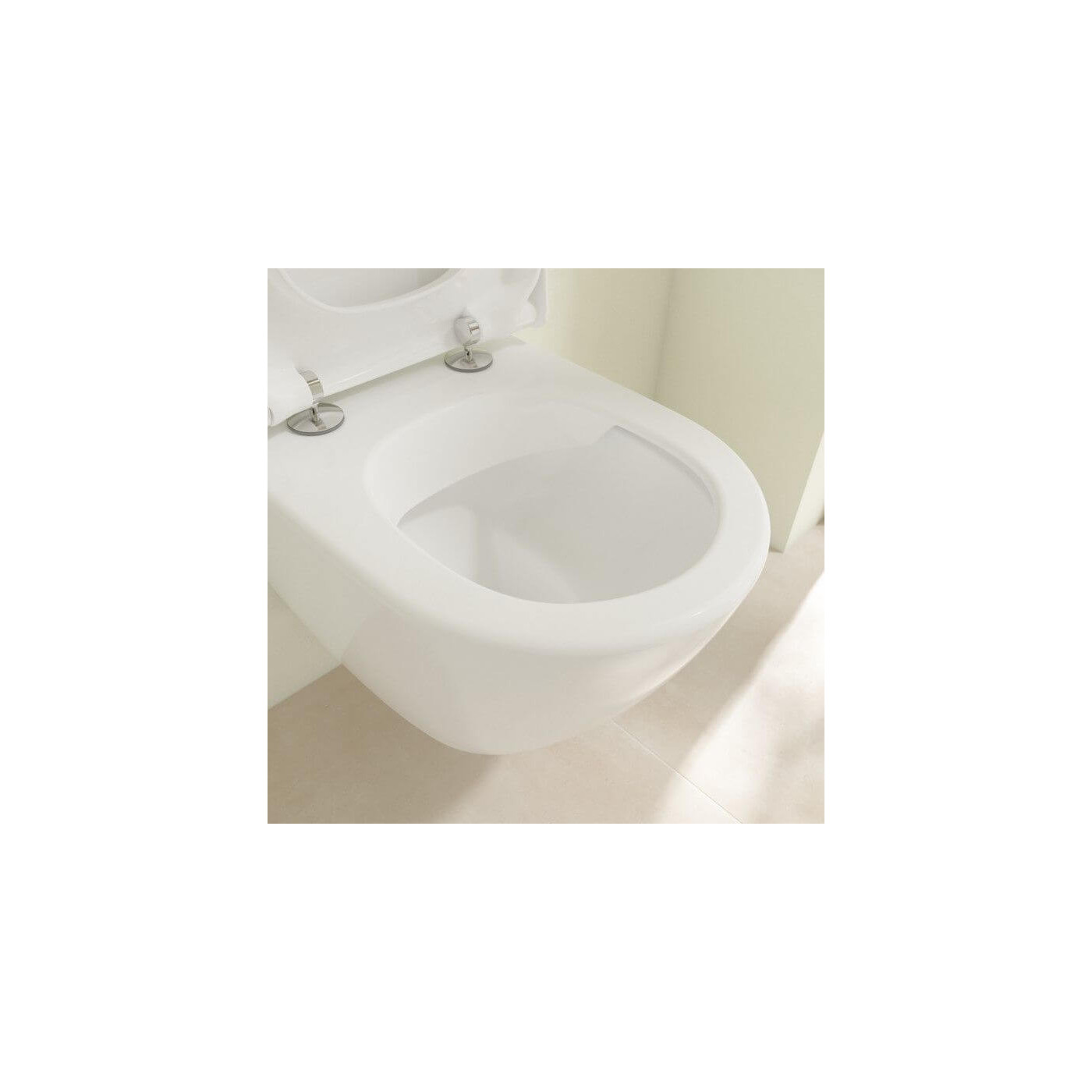 Miska WC Subway 2.0 Weiss Alpin CeramicPlus Z Deską Wolnoopadającą 5606R0R1+9M69S101 Villeroy&Boch Miska WC Subway 2.0 Weiss Alpin CeramicPlus Z Deską Wolnoopadającą 5606R0R1+9M69S101 Villeroy&Boch