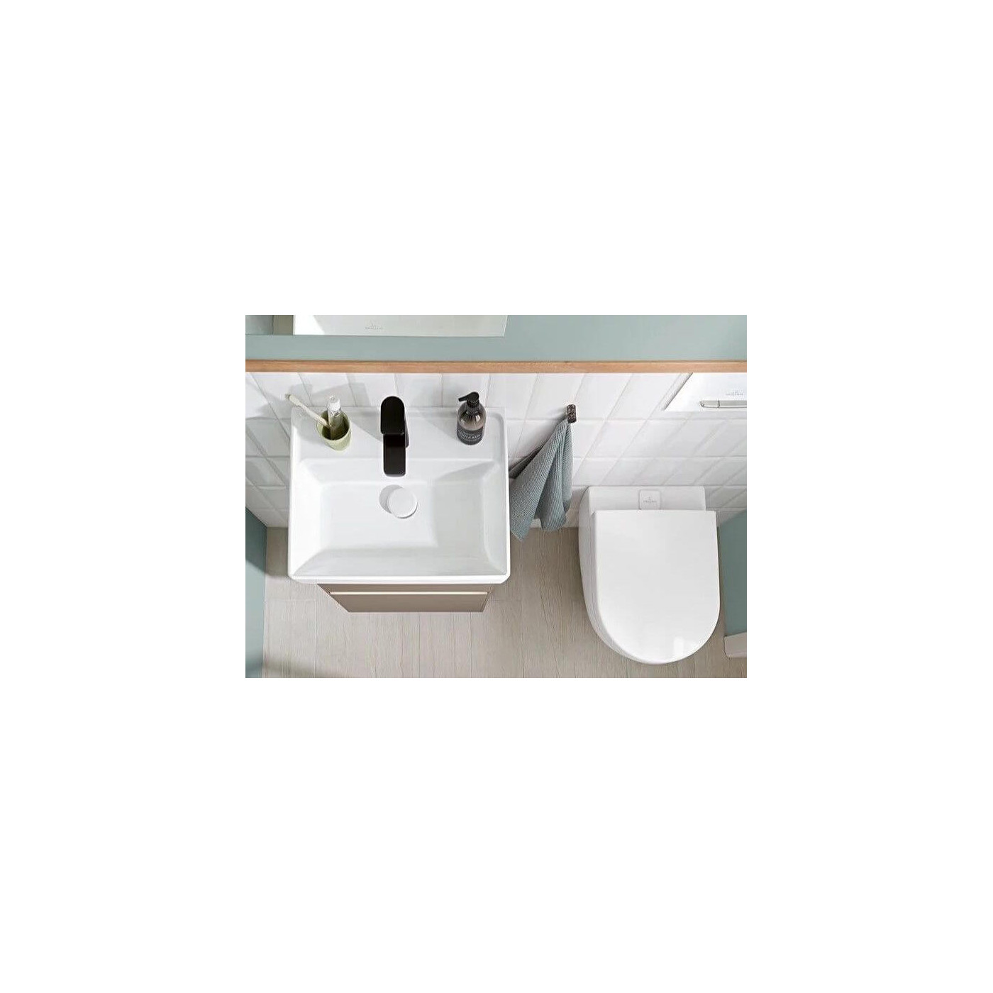Miska WC Subway 2.0 Z Deską Wolnoopadającą 5606R001+9M69S101 Villeroy&Boch Miska WC Subway 2.0 Z Deską Wolnoopadającą 5606R001+9M69S101 Villeroy&Boch