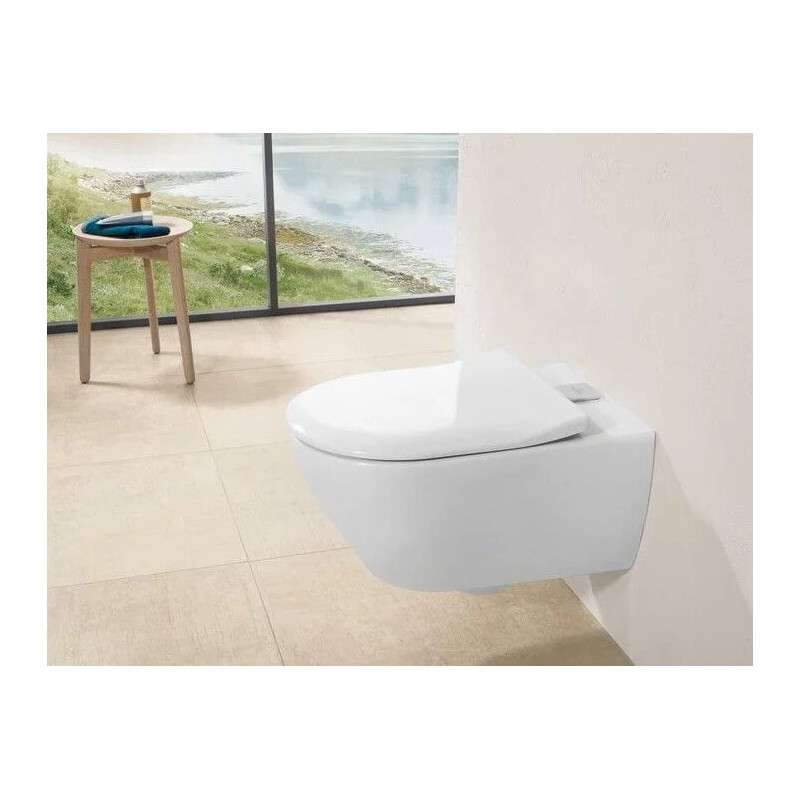 Miska WC Subway 2.0 Z Deską Wolnoopadającą CeramicPlus 5614A1R1+9M78S101 Villeroy&Boch Miska WC Subway 2.0 Z Deską Wolnoopadającą CeramicPlus 5614A1R1+9M78S101 Villeroy&Boch