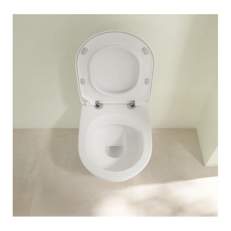 Miska WC Subway 2.0 Z Deską Wolnoopadającą CeramicPlus 5614A1R1+9M78S101 Villeroy&Boch Miska WC Subway 2.0 Z Deską Wolnoopadającą CeramicPlus 5614A1R1+9M78S101 Villeroy&Boch