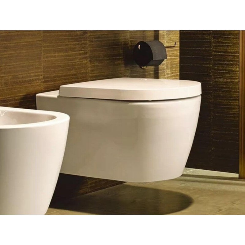 Miska WC Rimless Me By Starck 57x37 Z Deską Wolnoopadającą 2529090000+0020090000 Duravit Miska WC Rimless Me By Starck 57x37 Z Deską Wolnoopadającą 2529090000+0020090000 Duravit