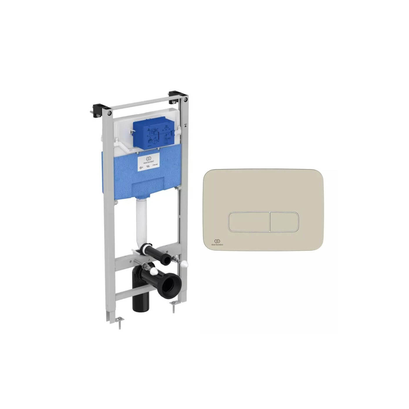 Stelaż Podtynkowy ProSys + Przycisk Silver Storm R020467 + R0459GN Ideal Standard Stelaż Podtynkowy ProSys + Przycisk Silver Storm R020467 + R0459GN Ideal Standard