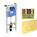 Stelaż Podtynkowy ProSys + Przycisk Brushed Gold R020467 + R0459A2 Ideal Standard Stelaż Podtynkowy ProSys + Przycisk Brushed Gold R020467 + R0459A2 Ideal Standard