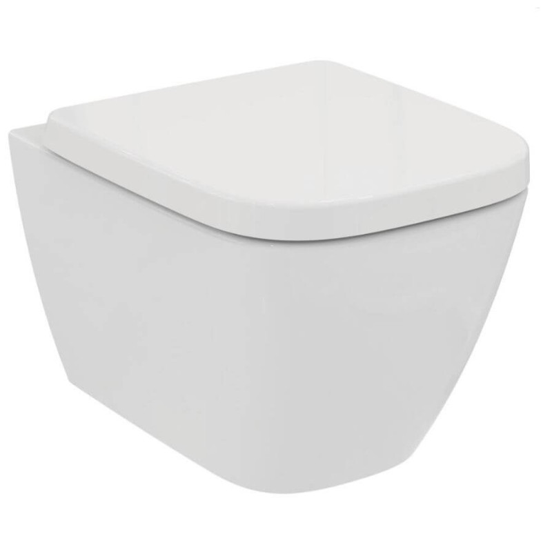 Miska Wisząca I.life S Rimless Z Deską Wolnoopadającą T459201+T473701 Ideal Standard Miska Wisząca I.life S Rimless Z Deską Wolnoopadającą T459201+T473701 Ideal Standard