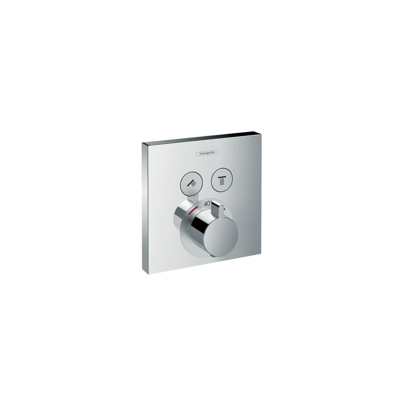 Bateria Termostatyczna Shower Select Dla 2 Odbiorników 15763000 Hansgrohe Bateria Termostatyczna Shower Select Dla 2 Odbiorników 15763000 Hansgrohe