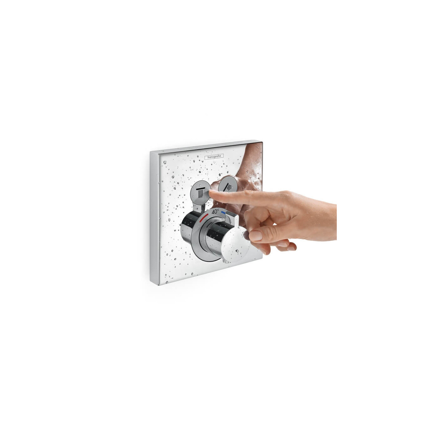 Bateria Termostatyczna Shower Select Dla 2 Odbiorników 15763000 Hansgrohe Bateria Termostatyczna Shower Select Dla 2 Odbiorników 15763000 Hansgrohe