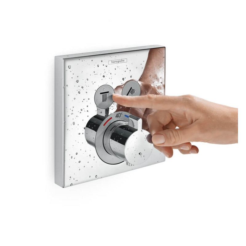 Bateria Termostatyczna Shower Select Dla 2 Odbiorników 15763000 Hansgrohe Bateria Termostatyczna Shower Select Dla 2 Odbiorników 15763000 Hansgrohe
