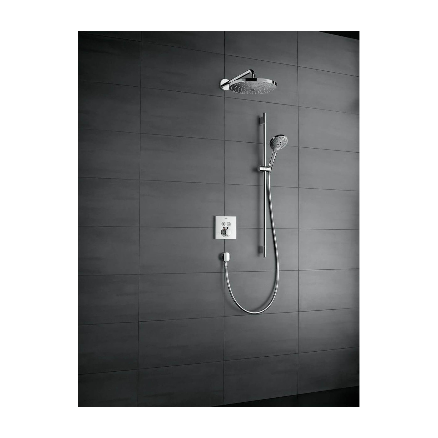 Bateria Termostatyczna Shower Select Dla 2 Odbiorników 15763000 Hansgrohe Bateria Termostatyczna Shower Select Dla 2 Odbiorników 15763000 Hansgrohe