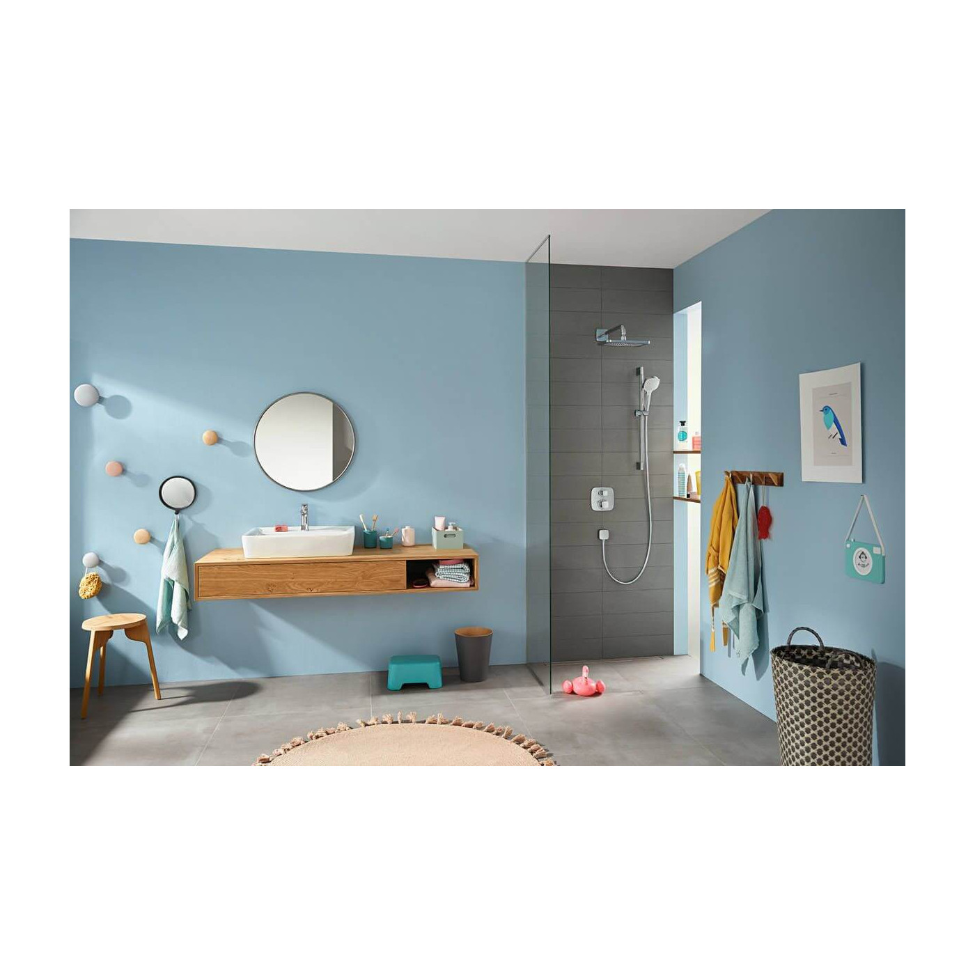 Bateria Termostatyczna Podtynkowa Z Zaworem Odcinającym Ecostat E Hansgrohe 15708000 Bateria Termostatyczna Podtynkowa Z Zaworem Odcinającym Ecostat E Hansgrohe 15708000