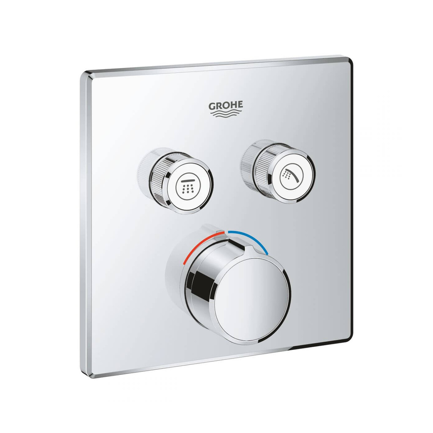 Bateria Podtynkowa Do Obsługi Dwóch Wyjść Wody SmartControl 29148000 Grohe Bateria Podtynkowa Do Obsługi Dwóch Wyjść Wody SmartControl 29148000 Grohe