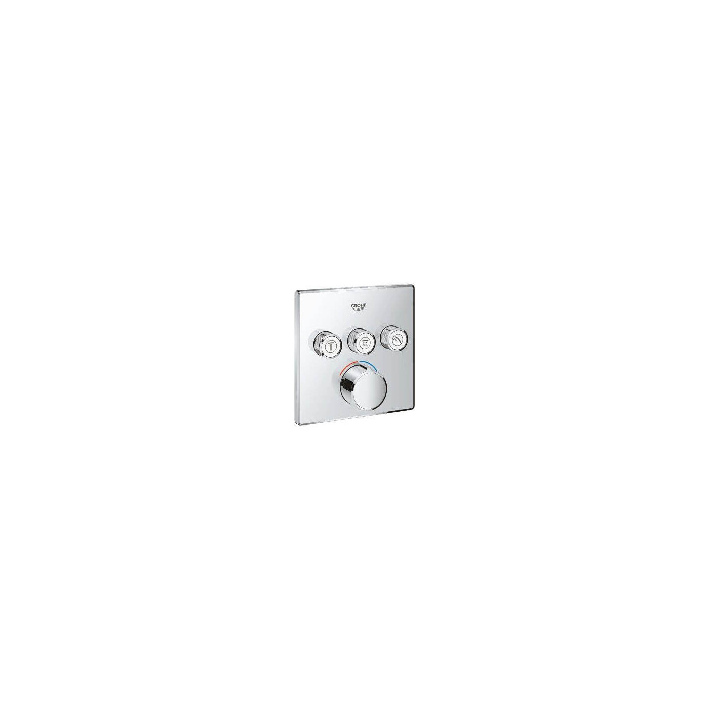 Bateria Podtynkowa Do Obsługi Trzech Wyjść Wody SmartControl 29149000 Grohe Bateria Podtynkowa Do Obsługi Trzech Wyjść Wody SmartControl 29149000 Grohe