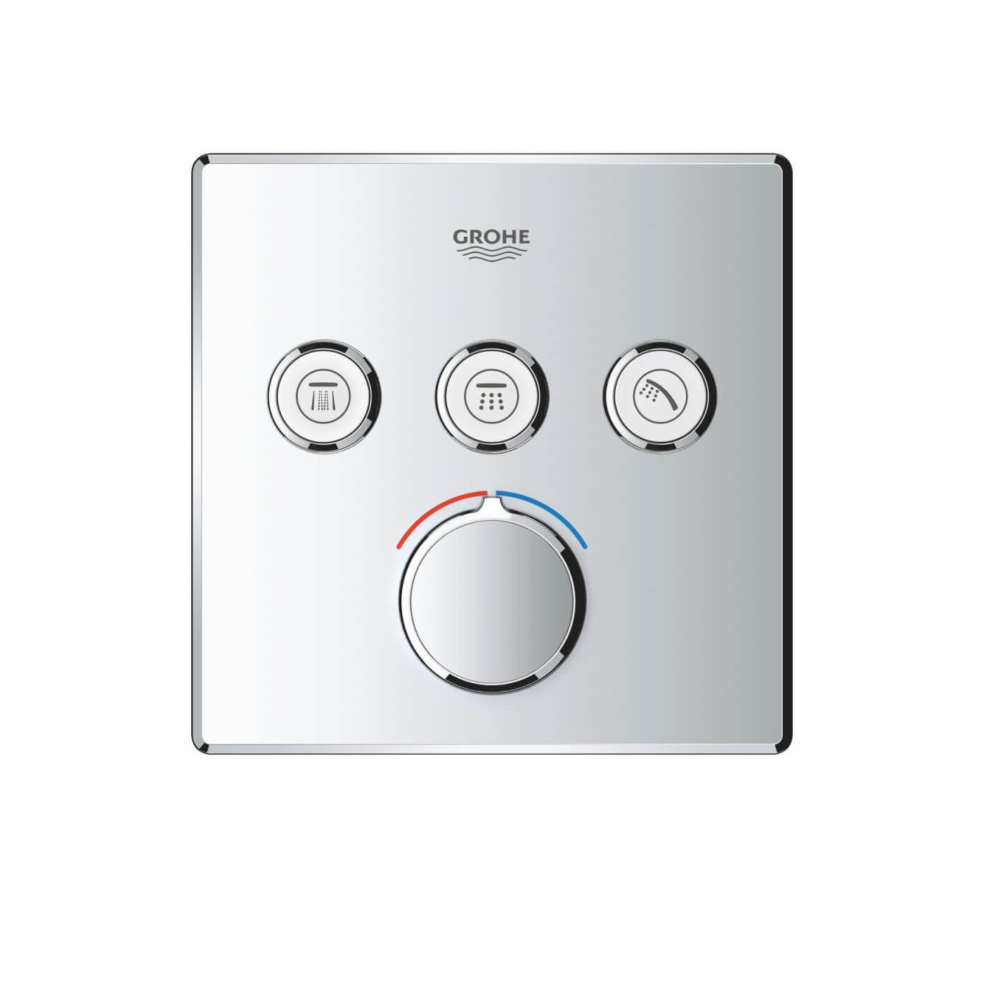 Bateria Podtynkowa Do Obsługi Trzech Wyjść Wody SmartControl 29149000 Grohe Bateria Podtynkowa Do Obsługi Trzech Wyjść Wody SmartControl 29149000 Grohe