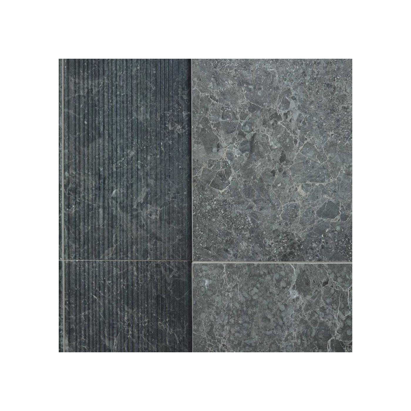 Dekor Limestone Belgium Black Ribbed Mat 60x120x0,85 Piemme Dekor Limestone Belgium Black Ribbed Mat 60x120x0,85 Piemme