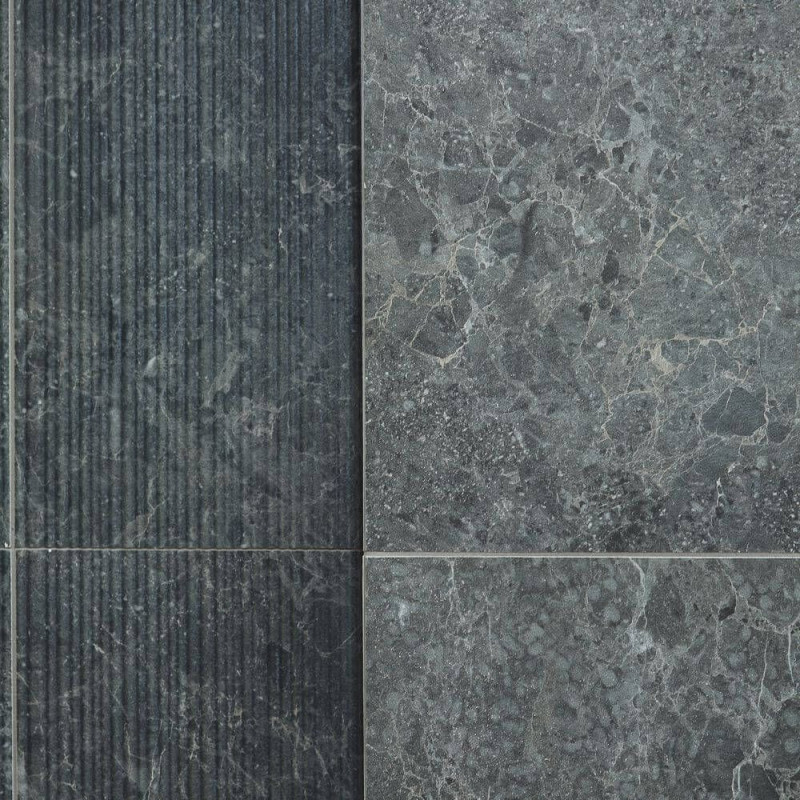 Dekor Limestone Belgium Black Ribbed Mat 60x120x0,85 Piemme Dekor Limestone Belgium Black Ribbed Mat 60x120x0,85 Piemme