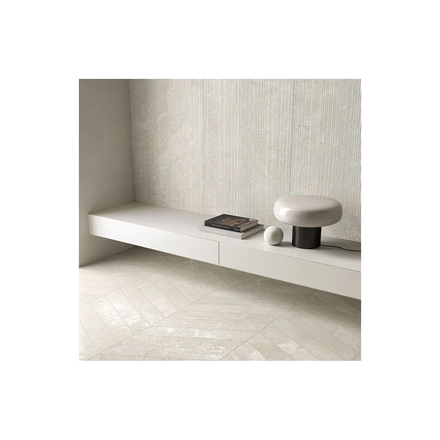 Dekor Limestone Italian White Ribbed Mat 60x120x0,85 Piemme Dekor Limestone Italian White Ribbed Mat 60x120x0,85 Piemme