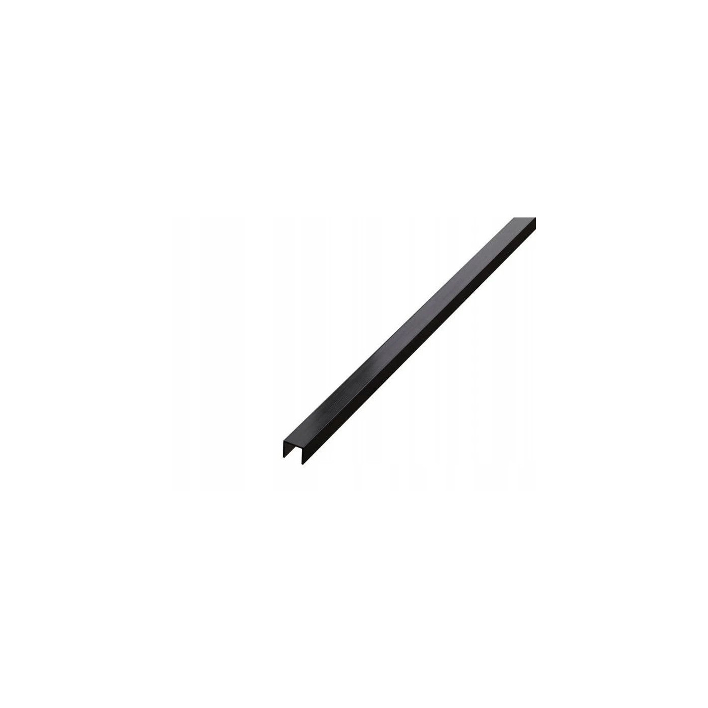 Listwa Profil U Czarny Mat 1x244 cm Gandalf Listwa Profil U Czarny Mat 1x244 cm Gandalf