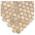 Mozaika Allumi Gold Hexagon 14 30x30 Dunin Mozaika Allumi Gold Hexagon 14 30x30 Dunin