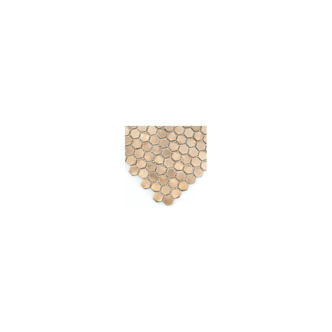 Mozaika Allumi Gold Hexagon 14 30x30 Dunin Mozaika Allumi Gold Hexagon 14 30x30 Dunin