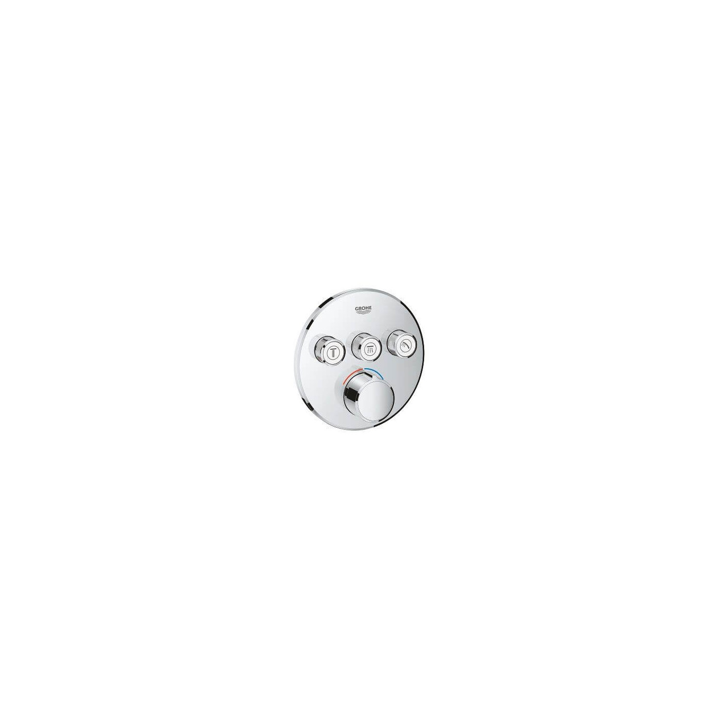 Bateria Podtynkowa Do Obsługi Trzech Wyjść Wody SmartControl 29146000 Grohe Bateria Podtynkowa Do Obsługi Trzech Wyjść Wody SmartControl 29146000 Grohe