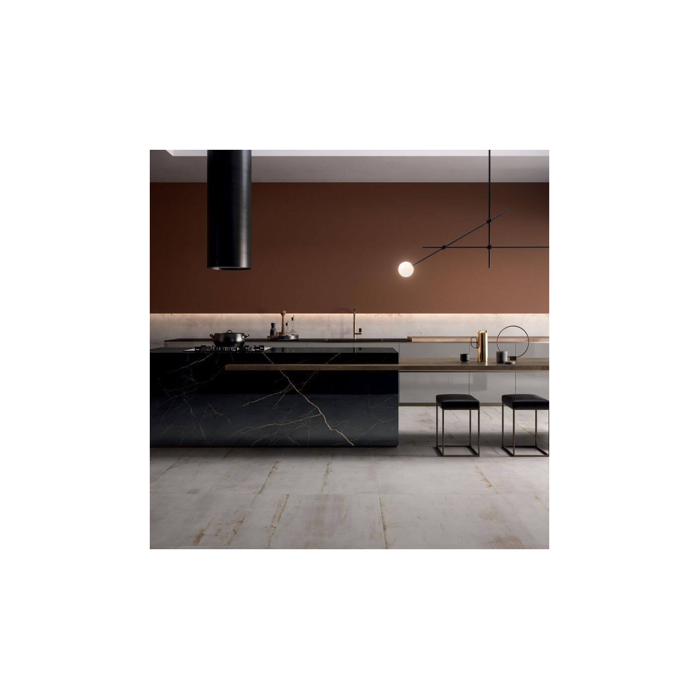 Supreme Noir Laurent Lux 120x120 Flaviker Supreme Noir Laurent Lux 120x120 Flaviker