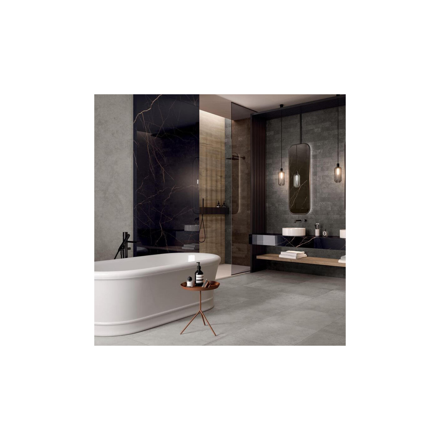 Supreme Noir Laurent Lux 120x120 Flaviker Supreme Noir Laurent Lux 120x120 Flaviker