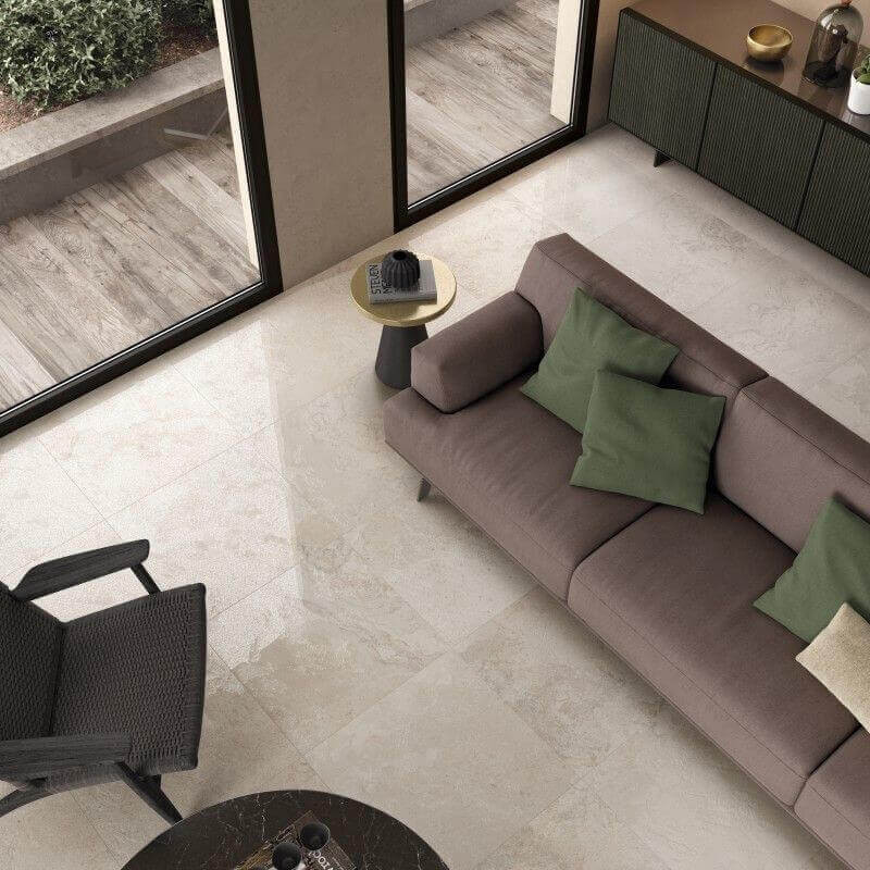 Płytka Alpes Raw Ivory Lappato 60x120 ABK Ceramiche Płytka Alpes Raw Ivory Lappato 60x120 ABK Ceramiche