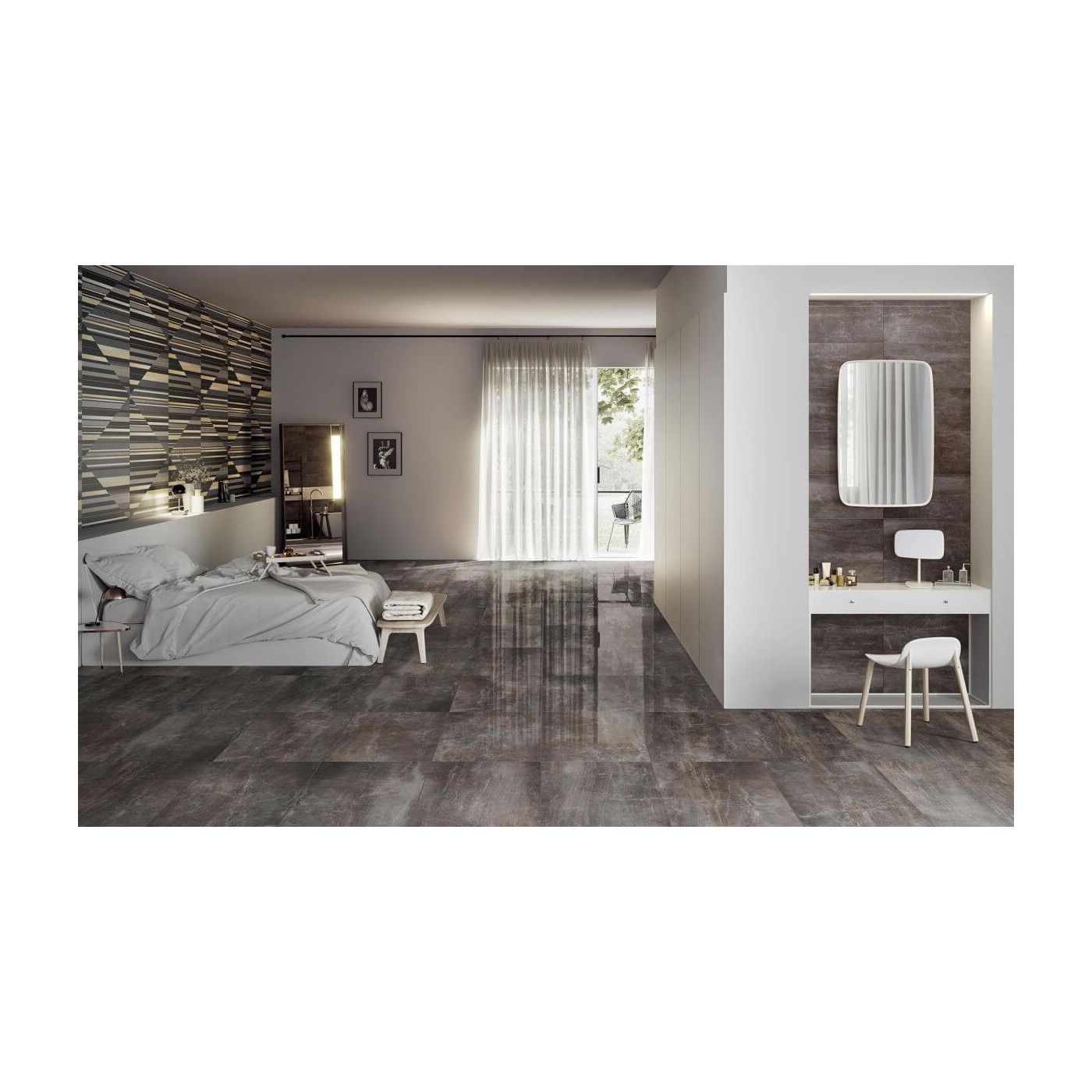 Płytka Fossil Piombo Lux 120x60 Serenissima Płytka Fossil Piombo Lux 120x60 Serenissima